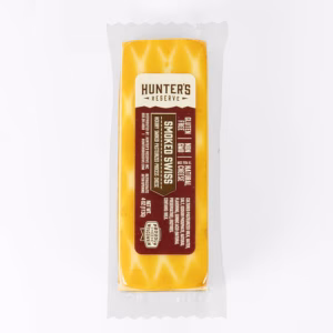 Smoked Swiss 4oz  Cheese Bar, Shelf Stable